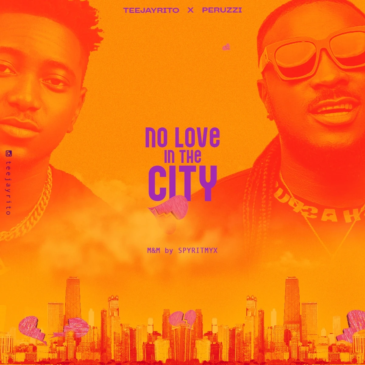No love in the city Lyrics by Teejayrito No love in the city Lyrics