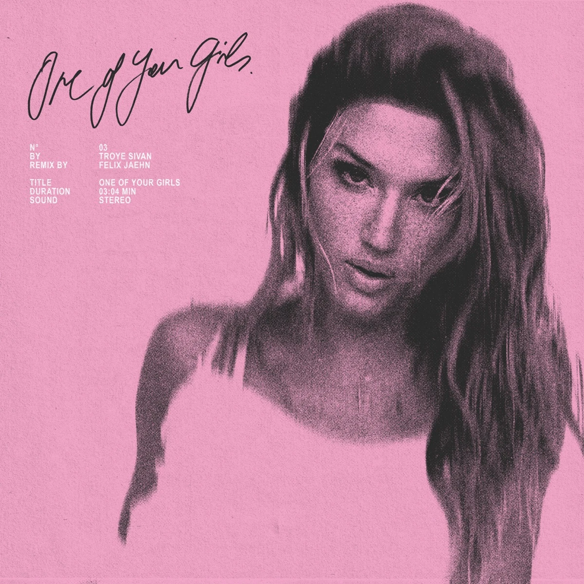 One Of Your Girls (Felix Jaehn Remix) Lyrics by Troye Sivan One Of Your Girls (Felix Jaehn Remix) Lyrics