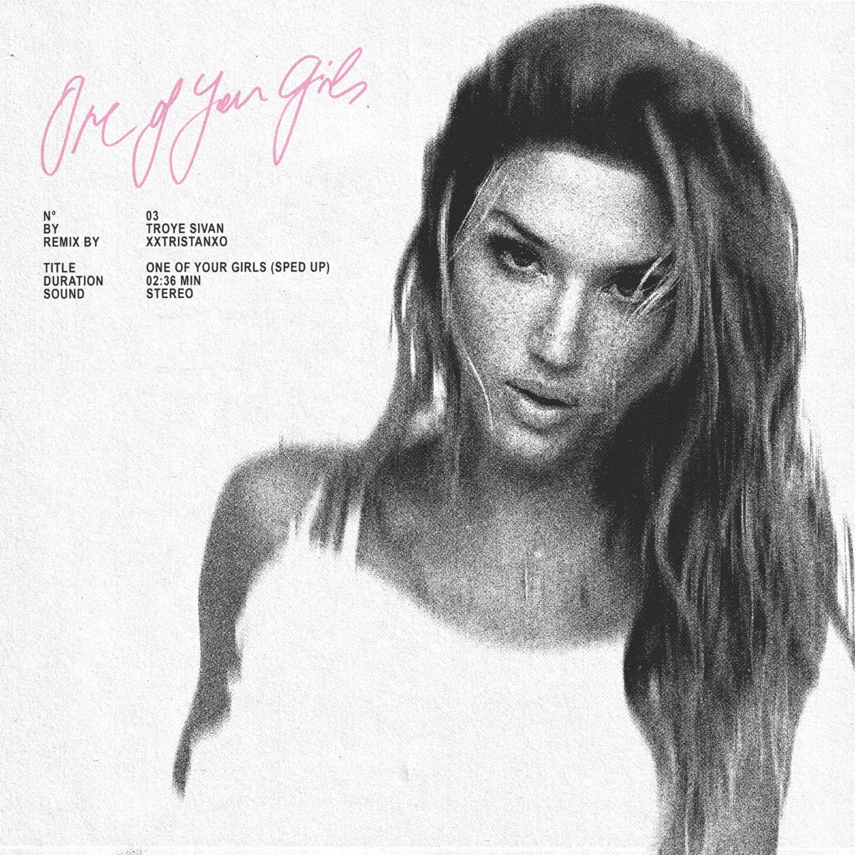 One Of Your Girls (Sped Up) Lyrics by Troye Sivan One Of Your Girls (Sped Up) Lyrics